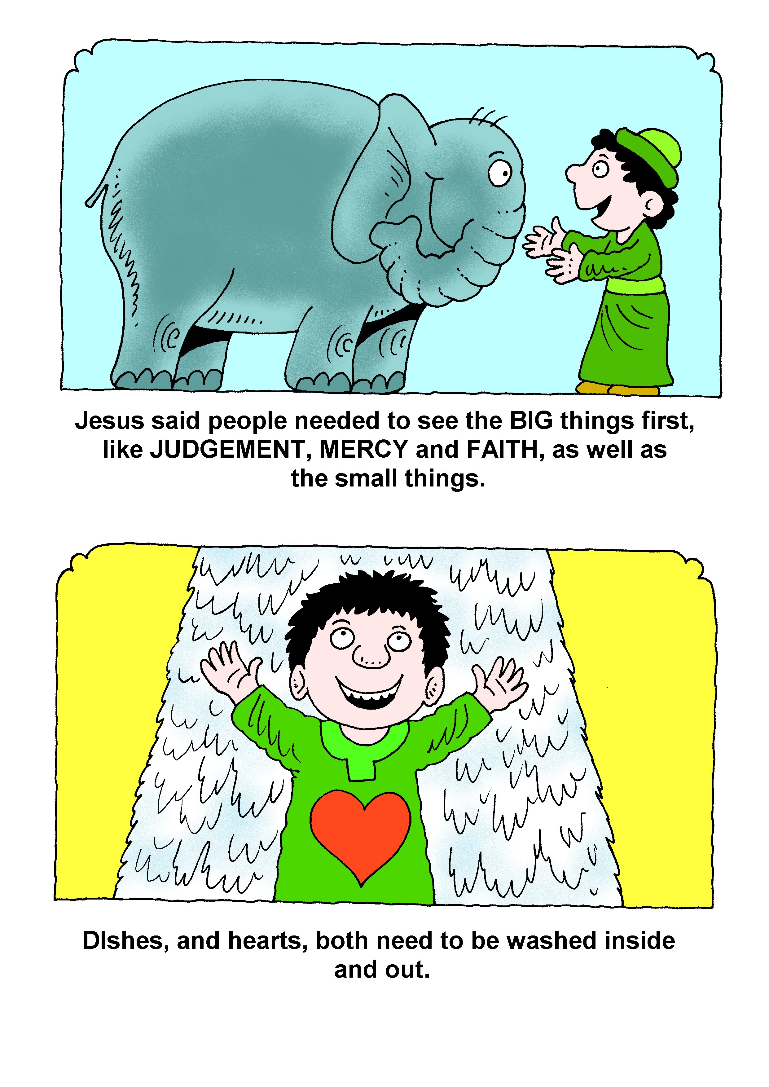 Bible/Bible story booklets/Elephant Richard Gunther free Christian